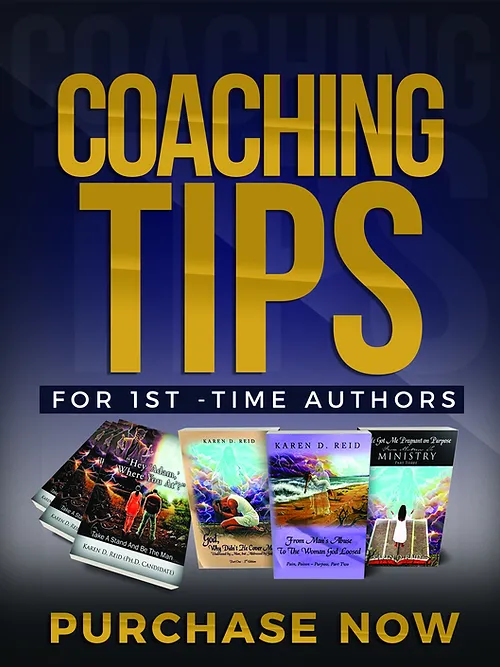 COACHING TIPS for 1st -TIME AUTHORS